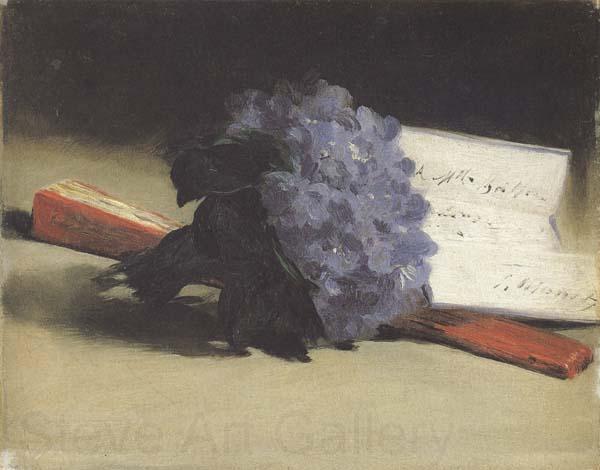 Edouard Manet Le bouquet de Violettes (mk40) Germany oil painting art